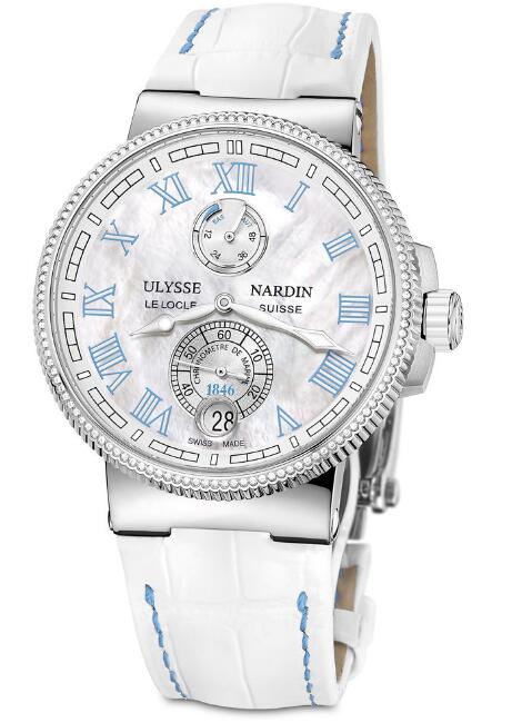 Ulysse Nardin Marine Chronometer Manufacture Ladies 1183-126B/430 Replica Watch
